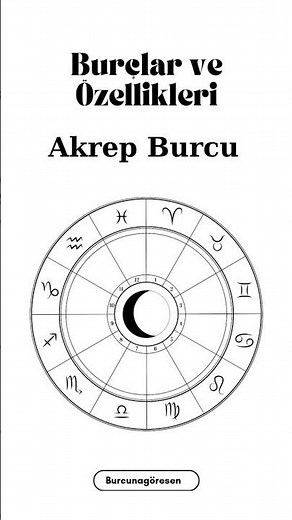 Akrep Burcu Özellikleri #akrepburcu #burçlar