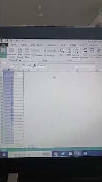 How to drag down serial number in excel