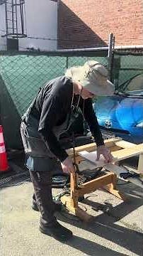 Using The Porter Cable 1001 - T2 Router @ Audistry Studios San Rafael CA (Part 3 YT Short Vid 3)