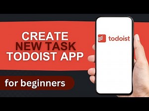 How to Add Task in Todoist | Todoist App Tutorial For Beginners