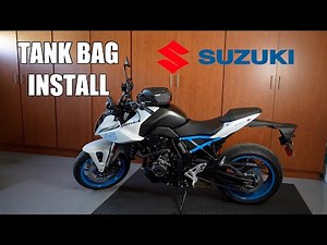 SW-Motech Tank Bag Install - Suzuki GSX-8S