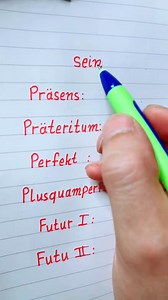 1M views · 4.2K reactions | Konjugation ,,sein”. | Deutsch Lernen | Facebook