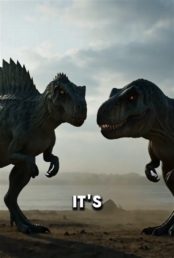 🦖T-Rex vs Spinosaurus… Who’s the Real King ? 👑