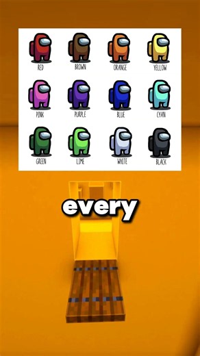 Ranking the most popular colors in Among Us