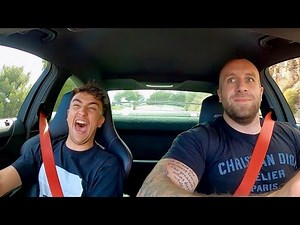 I SEND INOXTAG TO HELL IN MY C63 AMG 😨😱!! HE'S VOMITING 🤢🤮!! (IT SLIPPED 😳)