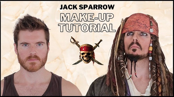 Jack Sparrow Cosplay: Makeup Tutorial