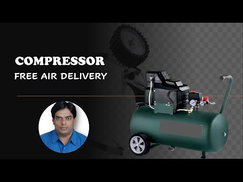 FREE AIR DELIVERY OF A COMPRESSOR