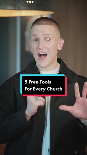 5 free tools for every church #digitalchurch #churchcommunications #churchonline