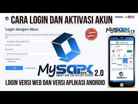 CARA LOGIN & AKTIVASI AKUN PADA MY SAPK BKN UNTUK PEMUTAKHIRAN DATA MANDIRI ASN DAN PPT NON ASN 2021