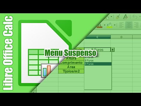 COMO CRIAR UM MENU SUSPENSO EM SUAS PLANILHAS ELETRÔNICAS - LIBRE OFFICE CALC