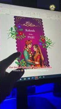 How to make Wedding Invitation Card in PowerPoint | #ppt #wedding #pc #design