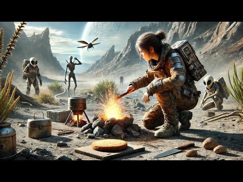 🔥 The Exercise Said 'No Fire or Steel' — Human Made Spark, Forged Edge, Cooked Bread | HFY Story