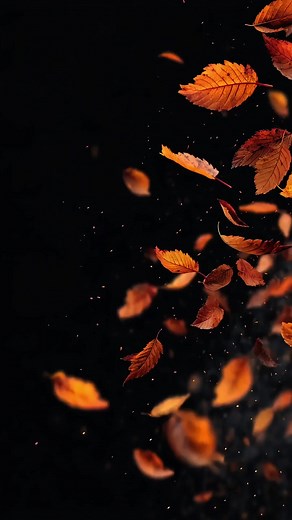 Autumn Wallpaper: Falling Leaves for Your Device