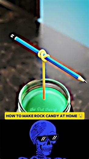 How To Make Rock Candy At Home 🤤