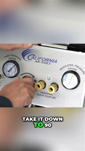 Air Compressor Secrets: Dialing In Perfect Pressure for Tools! #shorts