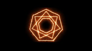 Heptagon Medieval Occult Sign Mystic Symbol Stock Footage Video (100% Royalty-free) 1044871168 | Shutterstock
