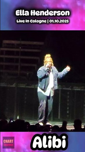 Ella Henderson - Alibi [Live In Cologne, 01.10.2025] #EllaHenderson #Cologne #lanxessarena