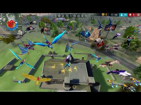 AK47+UMP 73 Kills 💪 90%Headshot Rate ⚡| Solo Vs Squad Full Gameplay | FREE FIRE