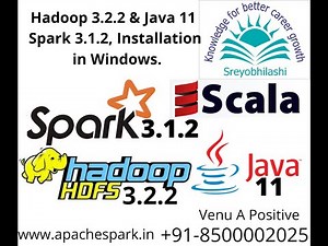 Latest Hadoop 3.2.2 Spark 3.5.5 installation in windows | Spark Training In Hyderabad