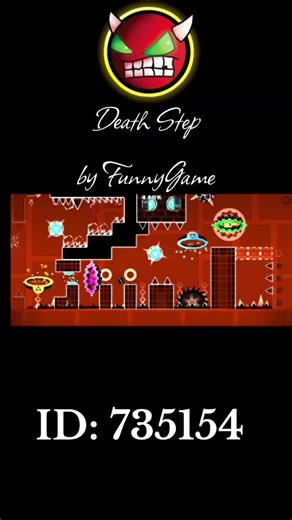 Death Step by FunnyGame (HARD DEMON) 100% | Geometry Dash