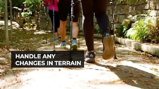 Foxelli Aluminum Trekking Poles