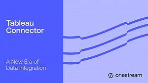 OneStream Tableau Connector