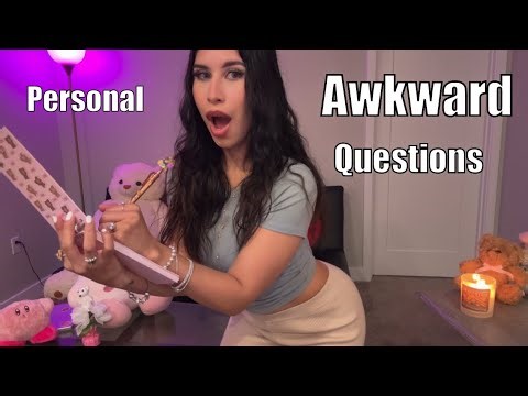 ASMR | Asking You Personal Awkward Questions 🧐