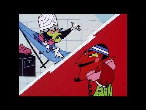 Powerpuff Girls - Mojo Jojo Calls Fuzzy Lumpkins & HIM