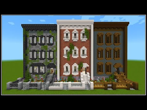 Minecraft: How to Build a Townhouse 2 | PART 1