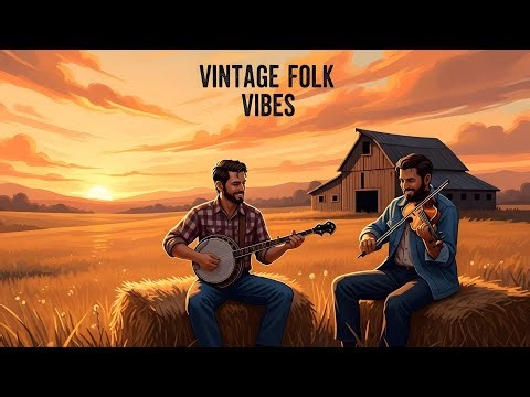 Beautiful Old American Folk Music 🌅 Relaxing Banjo & Fiddle Instrumental