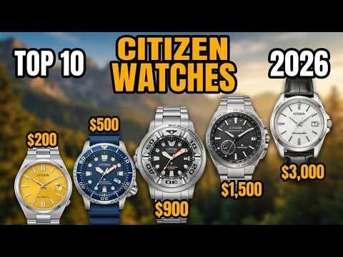 Top 10 Best Citizen Watches for Men in 2026 | For Every Budget & Style