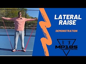How to do Resistance Band Lateral Raises [DEMO]