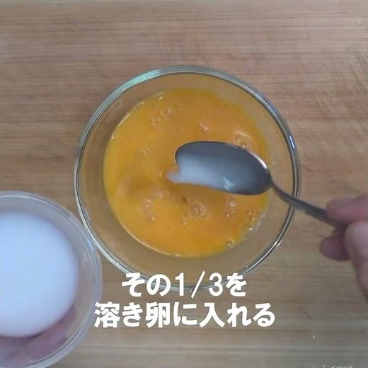 夏見台の給食動画：トマトと卵のスープ