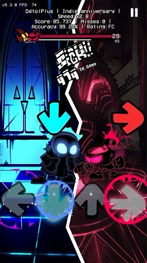 Indie Cross Annieversary - FNF Modbile Mod