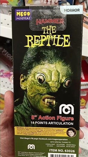 The Reptile Mego Action Figure #thereptile #mego