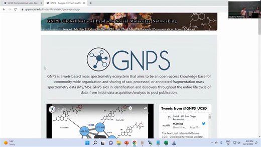 NTMSS2022 Day2 S6 - Feature-based Molecular Networking - Job Submisson