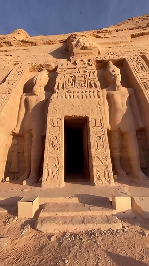 15K views · 334 reactions | the stunning Abu Simbel temple: — Get...