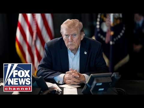 BREAKING: Trump briefed on DOWNED US fighter jet in Iran