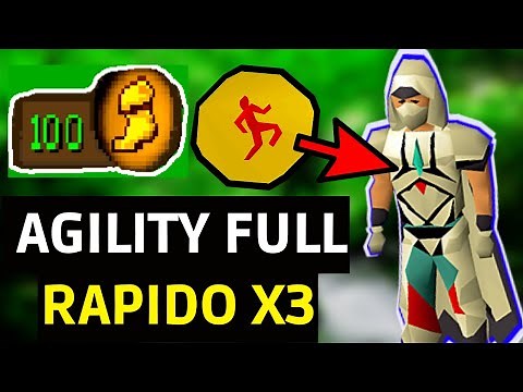 GUIA Como SUBIR AGILITY RAPIDO 1-99 CONSEGUR GRACEFUL SET Old School Runescape ESPAÑOL {OSRS} 2023