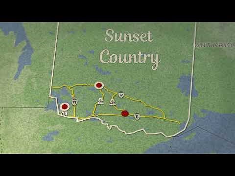 Where is Ontario's Sunset Country?