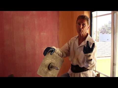 One coat veneer lime plastering