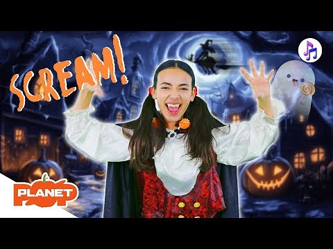 🧛‍♀️ Halloween Song For Kids 🎃 Are You Ready To Scream? 👻 English For Kids #PlanetPop #learnenglish