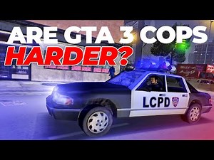 GTA 3's Cops are WAY HARDER Than I Remember!