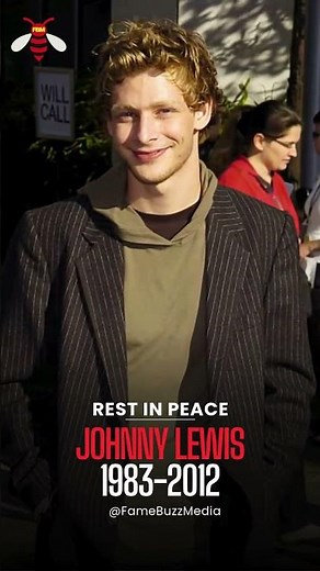 Remembering actor Johnny Lewis #rip