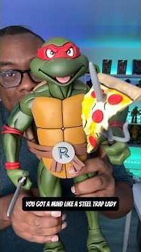 Giant Ninja Turtles Cartoon Figures NECA Unboxing #tmnt #ninjaturtles #unboxing #shorts