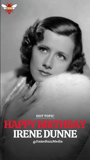 Remembering Irene Dunne 🎂 Golden Age Hollywood Star