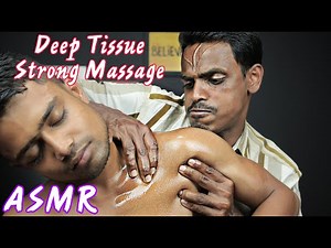 Deep Tissue Strong Head And Neck Massage By Strong Wrist Barber | Indian Massage