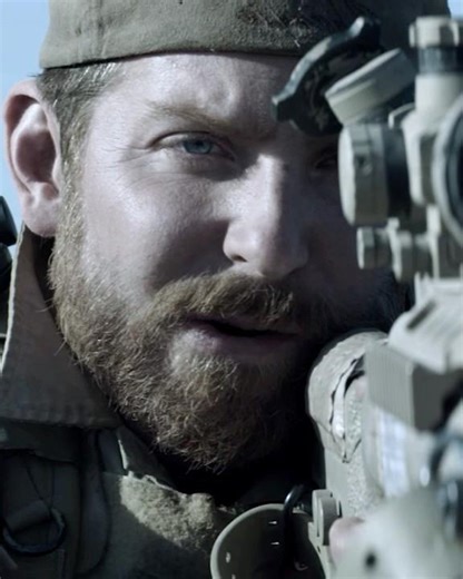 He had to pull the trigger from 2 miles away. One breath. One bullet. #AmericanSniper