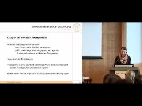 Pflege in der Onkologie und Hämatologie – Portkatheter