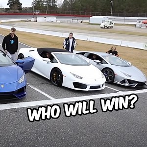 Lamborghini Race, Winner Keeps Lamborghini | MrBeast